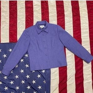 Vintage Pendleton 90s purple blazer